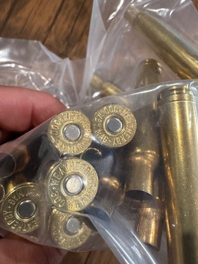 300 Weatherby Magnum Brass – 40 New Factory Primed Cases – Weatherby Headstamp - Image 2 of 2