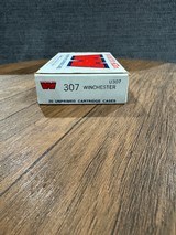 Winchester .307 Winchester Unprimed Brass – 20 New Cases in Original Factory Box - Image 1 of 5