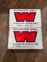 Winchester .356 Winchester Unprimed Brass – 40 New Cases (2 Factory Boxes) - Image 2 of 4
