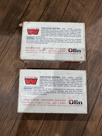 Winchester .356 Winchester Unprimed Brass – 40 New Cases (2 Factory Boxes) - Image 3 of 4