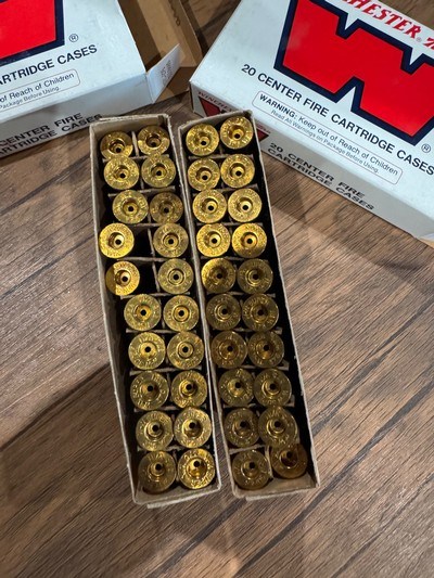 Winchester .375 Winchester New Unprimed Brass Cases – 40 Pieces in Original Factory Boxes - Image 3 of 3