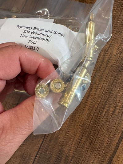 .224 Weatherby Magnum – New Weatherby Brass - Image 2 of 2