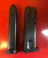 Two Beretta 92 / 92fs 15 rd magazines 9mm - 1 of 1