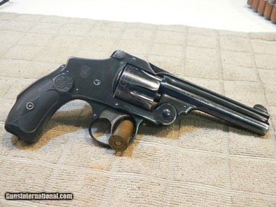 Smith & Wesson late 5th model hammerless Lemon Squeezer