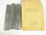 1928 Thompson mags and pouch - 3 of 4