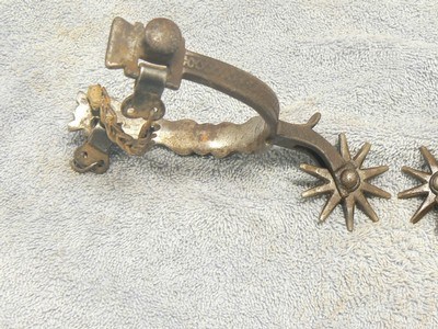 Silver Inlaid California Spurs - Image 4 of 13