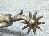 Silver Inlaid California Spurs - Image 9 of 13