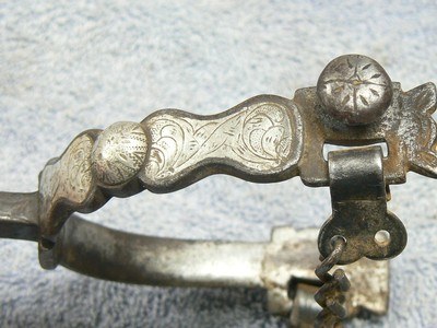 Silver Inlaid California Spurs - Image 5 of 13