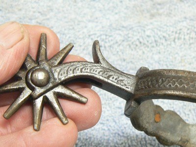 Silver Inlaid California Spurs - Image 10 of 13