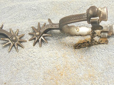 Silver Inlaid California Spurs - Image 3 of 13