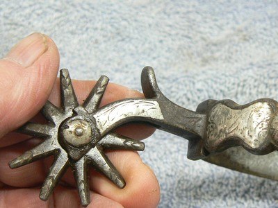 Silver Inlaid California Spurs - Image 6 of 13