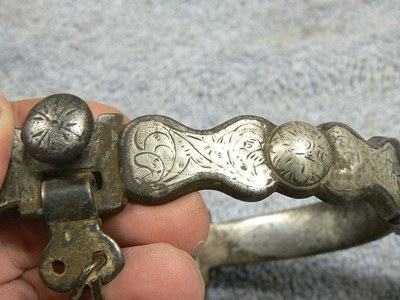 Silver Inlaid California Spurs - Image 7 of 13