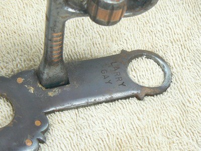 Larry Gay Silver Inlaid Bit - Image 2 of 9