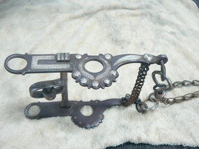 Larry Gay Silver Inlaid Bit - Image 5 of 9