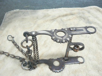 Larry Gay Silver Inlaid Bit - Image 1 of 9