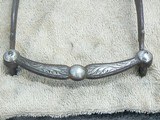 Silver inlaid California style bit - Image 7 of 7