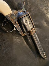 Colt .45 SAA 3rd Generation, Turnbull Restoration Engraved, factory blued - 6 of 15