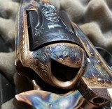 Colt .45 SAA 3rd Generation, Turnbull Restoration Engraved, factory blued - 12 of 15