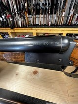 RICK STICKLEY 470 NITRO EXPRESS DOUBLE RIFLE WITH BROWNING BSS SHOTGUN BARREL - 7 of 9