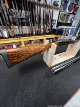 RICK STICKLEY 470 NITRO EXPRESS DOUBLE RIFLE WITH BROWNING BSS SHOTGUN BARREL - 3 of 9