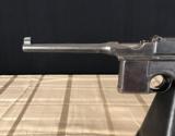 MAUSER C96 BROOMHANDLE PISTOL WITH ORIGINAL STOCK ALL NUMBERS MATCH - 2 of 8