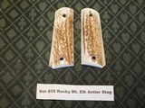 1911 Genuine Stag Horn grips