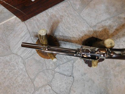 Colt Single Action Army 1978 SAA .45 Colt w/ 7.5” barrel and Nickle Finish Unfired LNIB !! - Image 13 of 14