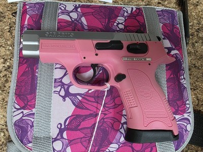 SAR ARMS9mm Pistol, Model SARB6P, Pink Polymer Frame - Image 1 of 2