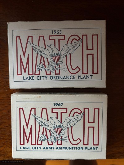 Lake City 30-06 M72 Match Sealed 1963 1967