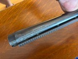 Pre War Engraved Ithaca 37 12ga VR barrel - 3 of 8