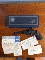 Smith and Wesson Model 19-4 6” with Box/Papers