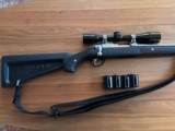 Ruger 77/22WMR Zytel Boat Paddle Stock - Great Condition w/ 4 Magazines! - 1 of 13