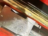Beautiful Perazzi Live Pigeon 12ga. Shotgun three barrel set. Lots of gold engraving. - 8 of 9