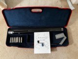 Perazzi 29.5" 12 Ga Skeet Barrels with 9 Briley S-2 thin wall chokes and will ship in Perazzi Red locking hardside shotgun case for 30" barr - 2 of 12