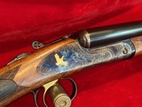 FAIR Iside Prestige Tartuga Gold 12 Gauge SXS Engraved W/ Gold Inlays Full/Mod + 2 Chokes - 4 of 15
