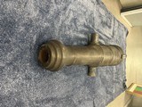 Antique Spanish / Portuguese Cannon 2.5 Inch Bore Cast