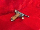 WWII German P08 Luger BYF Coded Non Import 9mm Semi Auto Full Rig C&R Eligible - 1 of 8