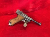 WWII German P08 Luger BYF Coded Non Import 9mm Semi Auto Full Rig C&R Eligible - 2 of 8