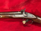 Manton & Sons Side By Side Percussion Shotgun 10G James Adger Charleston S.C. - 8 of 12