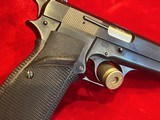 Belgium Browning Hi Power 9mm Semi-Automatic Pistol - 6 of 10