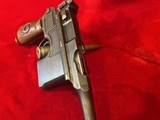 Mauser C96 Broomhandle 9mm Semi-Automatic Pistol C & R Eligible - 5 of 11