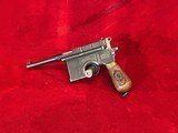 Mauser C96 Broomhandle 9mm Semi-Automatic Pistol C & R Eligible - 7 of 11
