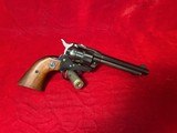 Ruger Single-Six Flat Top Revolver Three Screw .22 LR 1961 Production C&R Eligible W/ Holster - 2 of 11