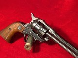 Ruger Single-Six Flat Top Revolver Three Screw .22 LR 1961 Production C&R Eligible W/ Holster - 4 of 11