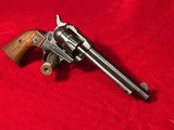 Ruger Single-Six Flat Top Revolver Three Screw .22 LR 1961 Production C&R Eligible W/ Holster - 5 of 11