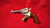 Uberti Stallion Single-Action 1873 Revolver .22 LR & .22 Mag!! Comes with Extra .22 Mag Cylinder! Stainless - 1 of 9