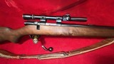 Winchester Model 43-218 BEE Bolt-Action Rifle (Project Gun )Great Condition W/ Weaver J 2.5 Optics C&R Eligible - 4 of 8