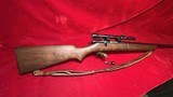 Winchester Model 43-218 BEE Bolt-Action Rifle (Project Gun )Great Condition W/ Weaver J 2.5 Optics C&R Eligible - 2 of 8