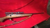 Winchester Model 43-218 BEE Bolt-Action Rifle (Project Gun )Great Condition W/ Weaver J 2.5 Optics C&R Eligible - 3 of 8