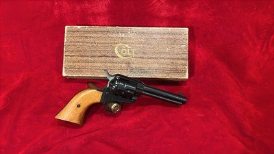 Colt Frontier Scout Revolver .22 LR W/ Original Box